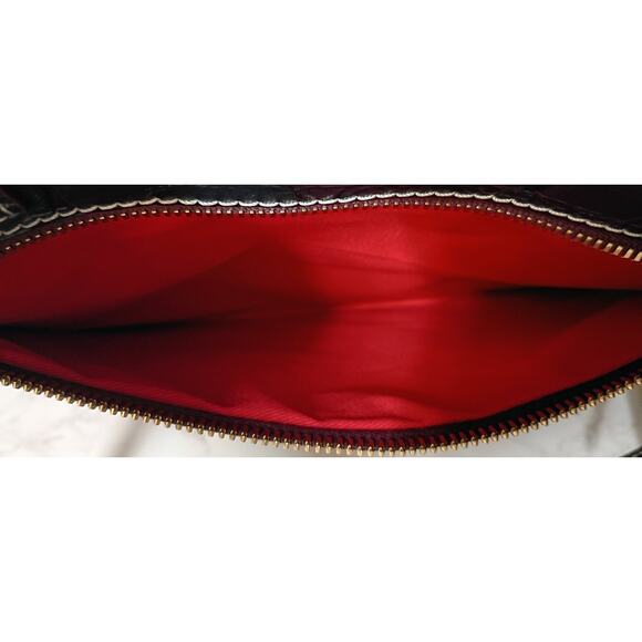 Dooney & Bourke Denison Dark Teal Shopper Tote - EUC - Picture 7 of 9